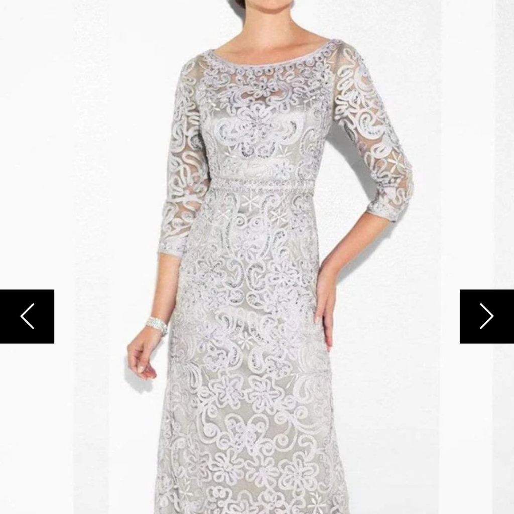 Cameron Blake A Line Mother Of The Bride Dress